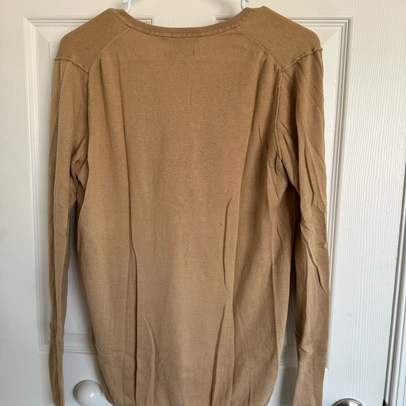 Armani exchange cotton V-neck sweater - Picture 3 of 3